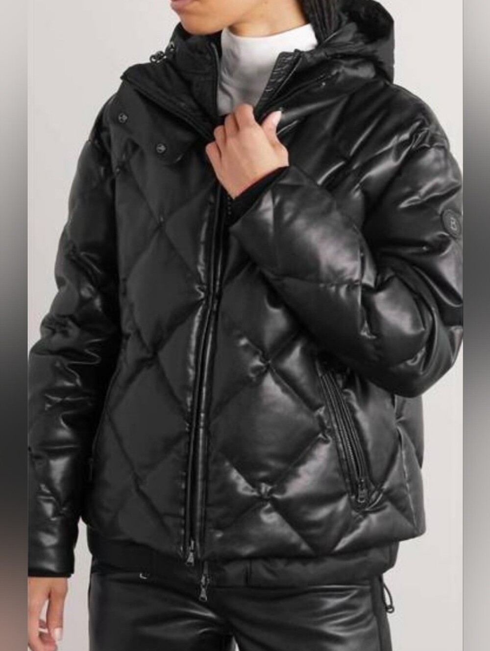 NEW BOGNER lissi down jacket in black Size 6